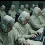 Men in white suits do computer hacking for fun, profit, and to look cool for chicks.